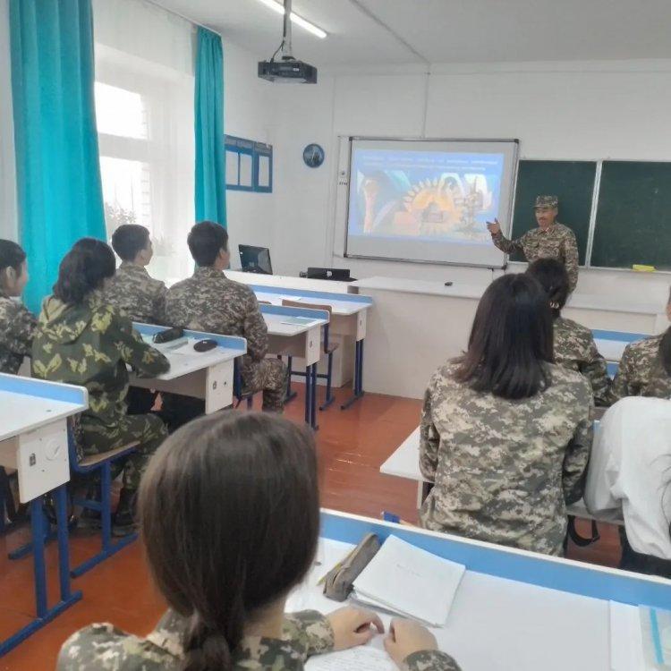 Оқушыларды террористік акт қаупі кезінде жеке қауіпсіздікті қамтамасыз етуді үйрету.